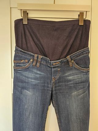 Vaqueros premamá banda alta ajustable