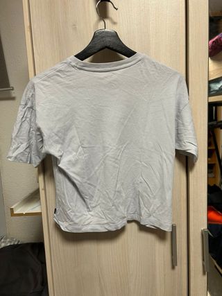 Camiseta Puma Gris Mujer