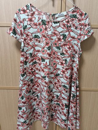 Vestido Pull&Bear Estampado Flores Verano