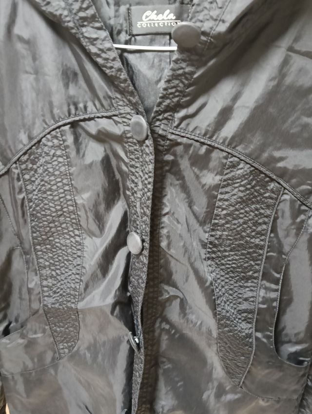 Cortavientos Chela Mujer Negro