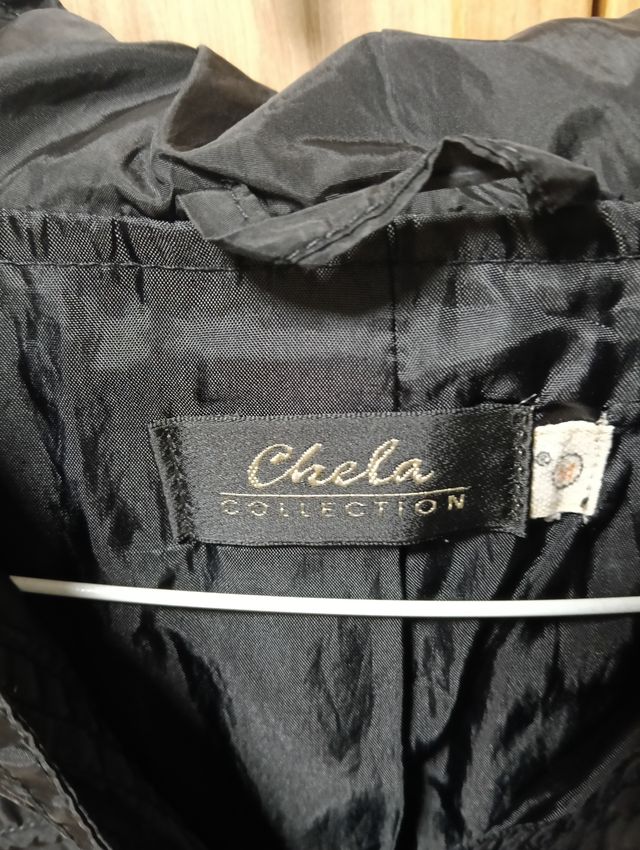 Cortavientos Chela Mujer Negro