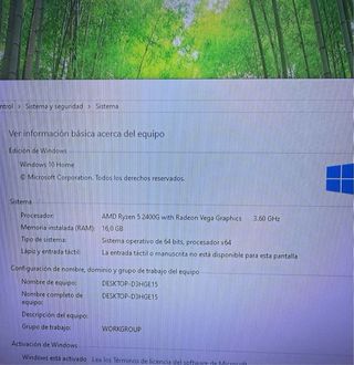 PC Gaming Lenovo R5 16GB RAM
