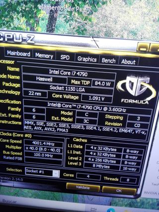 PC Gaming i7 4790 4 Ghz Nvidia Quadro P620 850W