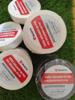 1x Cinta Aislante PVC Wurth Autoextinguible