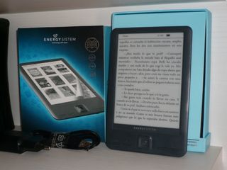 Lector E-book Energy Sistem 8GB Negro/Gris