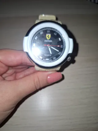 Orologio Ferrari Quartz beige