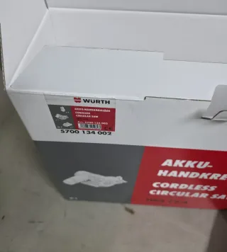 Sierra Circular a Batería Würth HKS 12-A