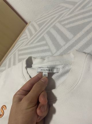 Sudadera Scalpers Blanca Nueva