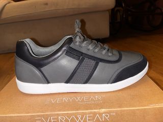 Zapatilla Hombre Isotoner Gris/Azul Nueva