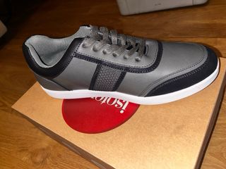 Zapatilla Hombre Isotoner Gris/Azul Nueva