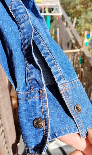 Camisa Vaquera Stradivarius Talla M