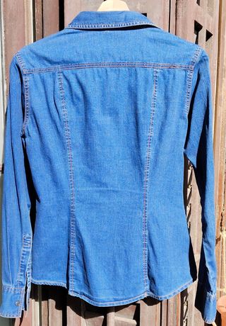 Camisa Vaquera Stradivarius Talla M