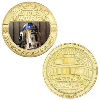 STAR WARS 5 MONEDAS DE COLECCIÓN EN ESTUCHE