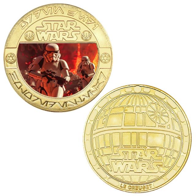 BLACK FRIDEY! STAR WARS 5 MONEDAS DE COLECCIÓN