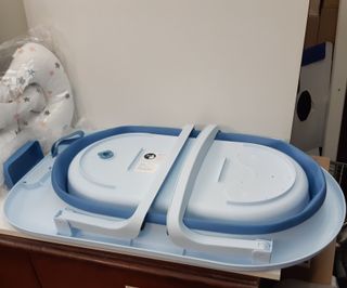 Banheira Bebé Dobrável c/ Redutor Almofada Nova