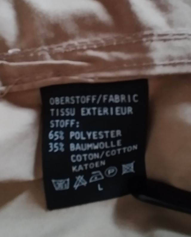 Gabardina hombre abrigo interior desmontable