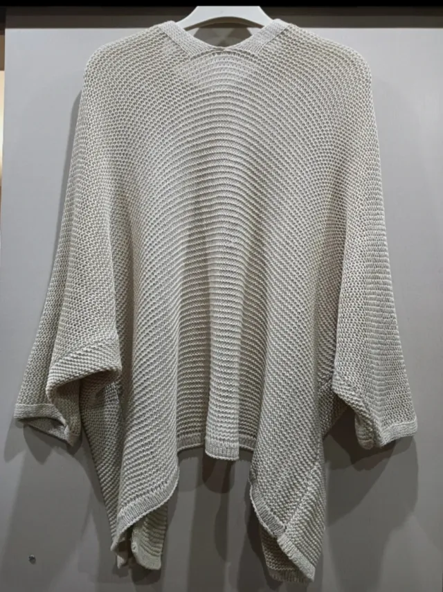 Cárdigan Hilo Beige Talla Única