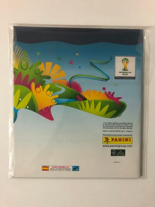 Álbum Panini Brasil 2014 + 5 sobres