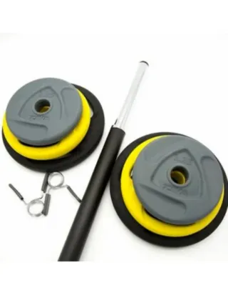 Pesas Bodypump con 2 Barras