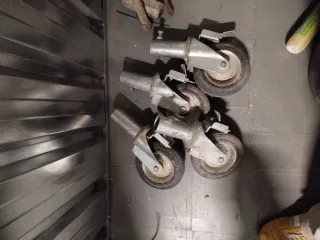 Ruedas para andamio (4 unidades)