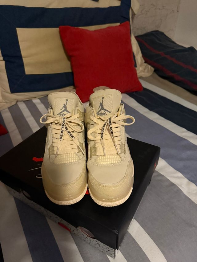 Air Jordan 4 Retro Off-White Beige