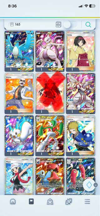 Cartas Pokémon Variadas