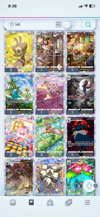 Cartas Pokémon Variadas