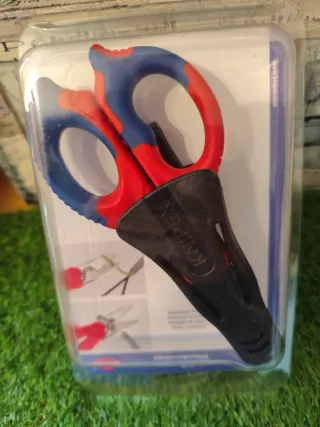 Tijeras KNIPEX con funda protectora