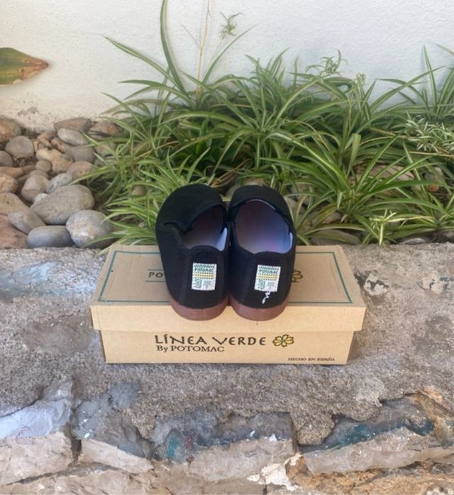 Sneakers bambino Linea Verde By Potomac nere