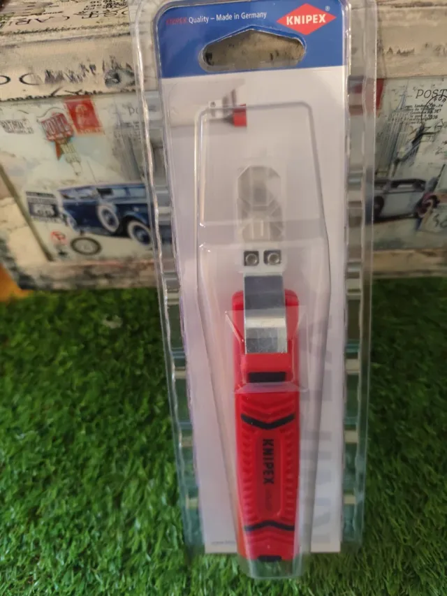 Pelacables KNIPEX Rojo
