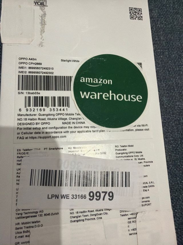 Oppo A40m