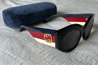 Gafas de Sol Gucci Mujer Negras y Azules