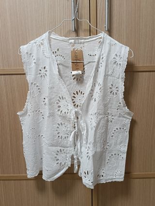 Chaleco Verano Mujer Blanco