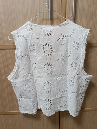 Chaleco Verano Mujer Blanco