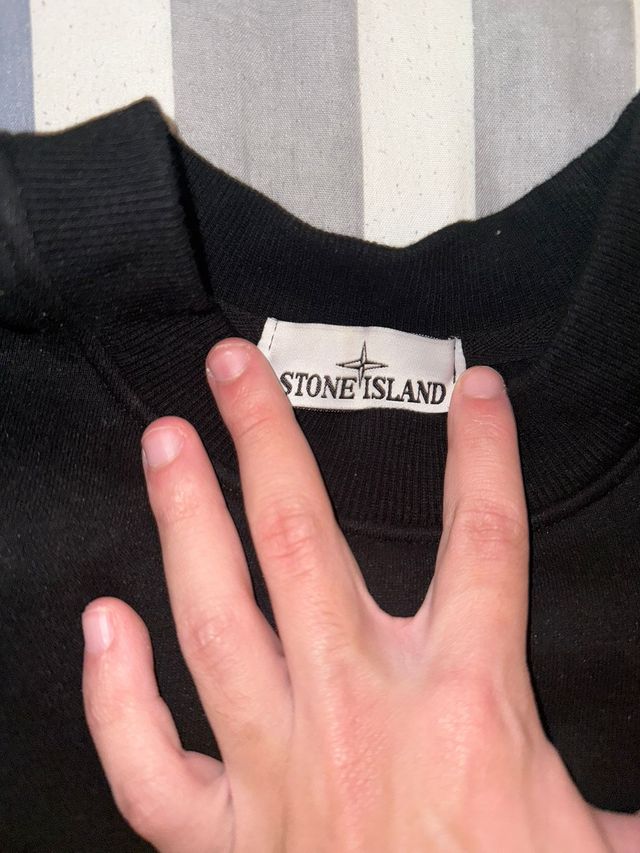 Sudadera Stone Island Negra
