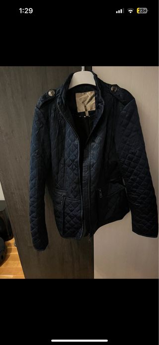 Cazadora Pedro del Hierro azul entretiempo