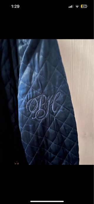 Cazadora Pedro del Hierro azul entretiempo