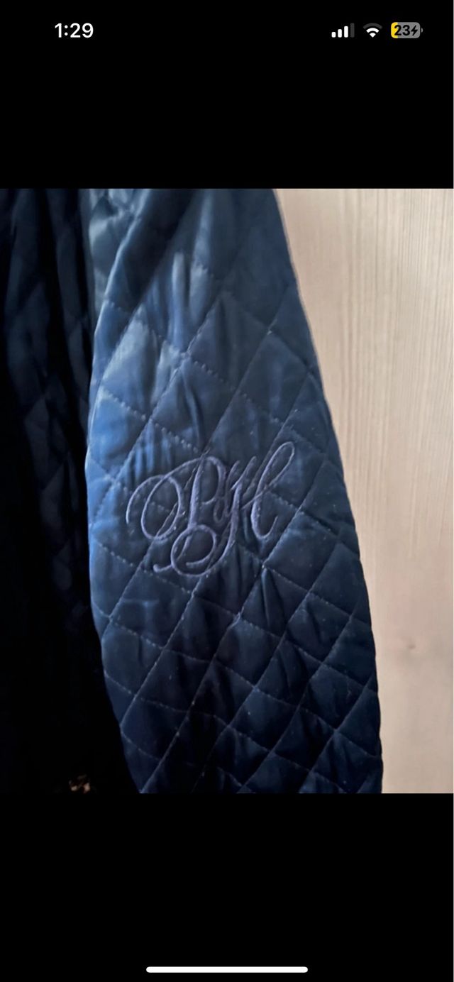 Cazadora Pedro del Hierro azul entretiempo