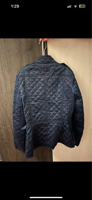 Cazadora Pedro del Hierro azul entretiempo