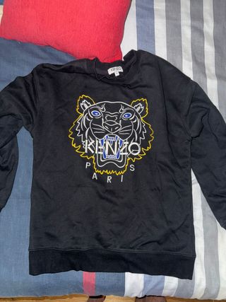 Sudadera Kenzo Tiger Negra