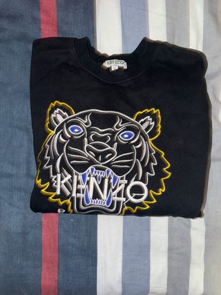 Sudadera Kenzo Tiger Negra