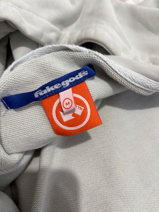 Sudadera Fakegods con cremallera y logo
