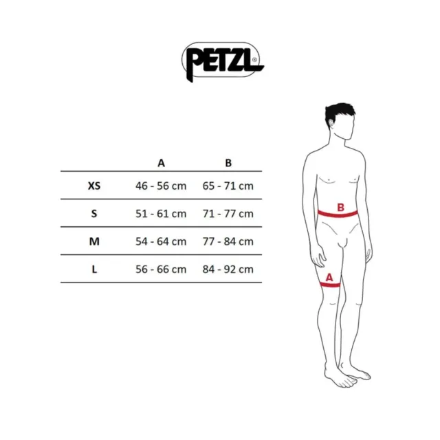 Arnés escalada mujer Petzl color coral talla M