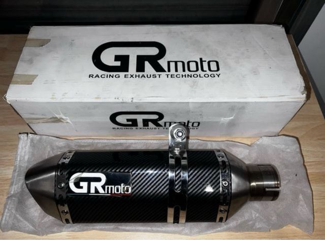 Silenciador GRmoto Carbono Moto