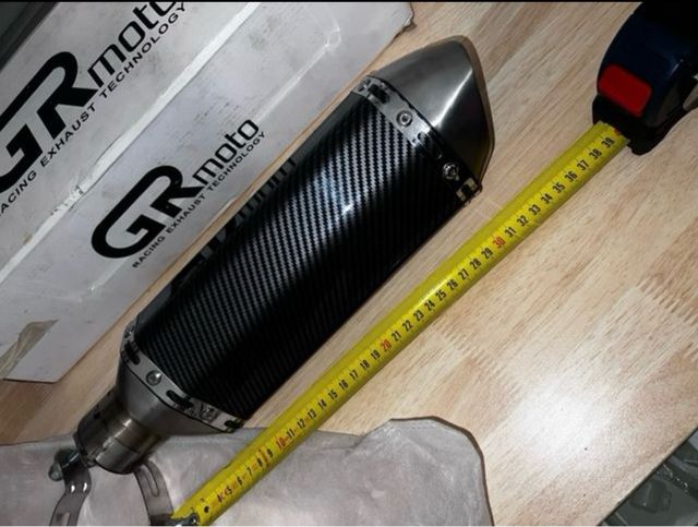 Silenciador GRmoto Carbono Moto