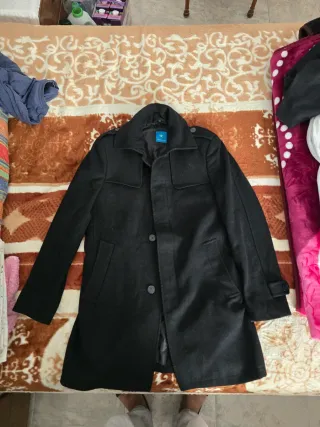 Abrigo hombre talla M /48 negro