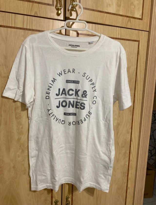 Maglietta Jack & Jones bianca da uomo