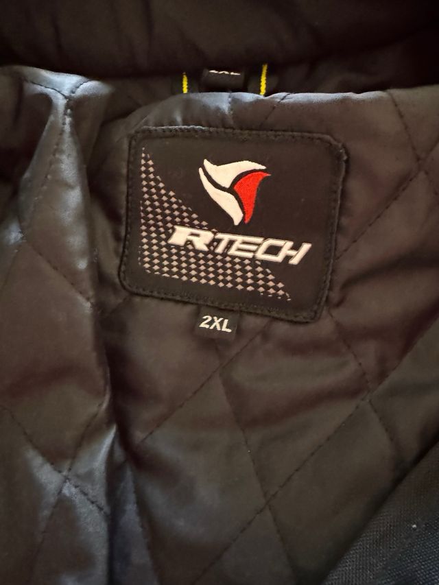 Chaqueta Moto R-Tech Negra y Roja