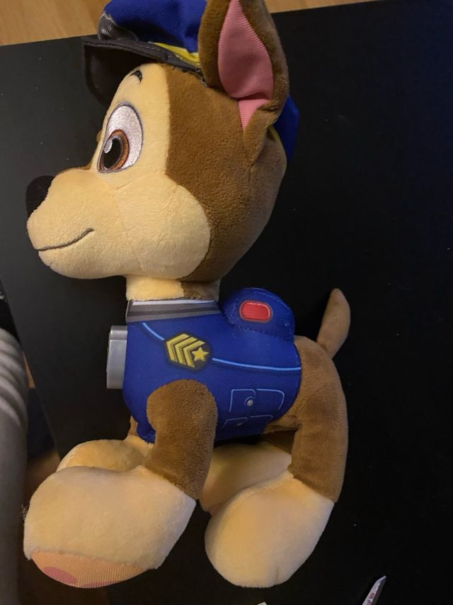 Peluche Chase Patrulla Canina con sonidos a