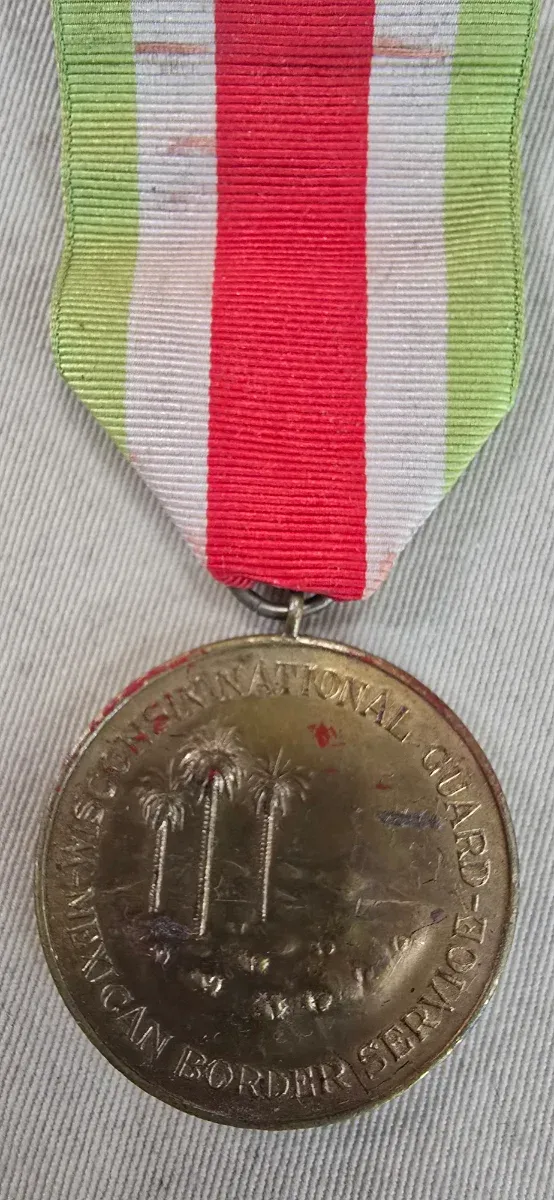 Medalla Servicio Frontera México-EEUU